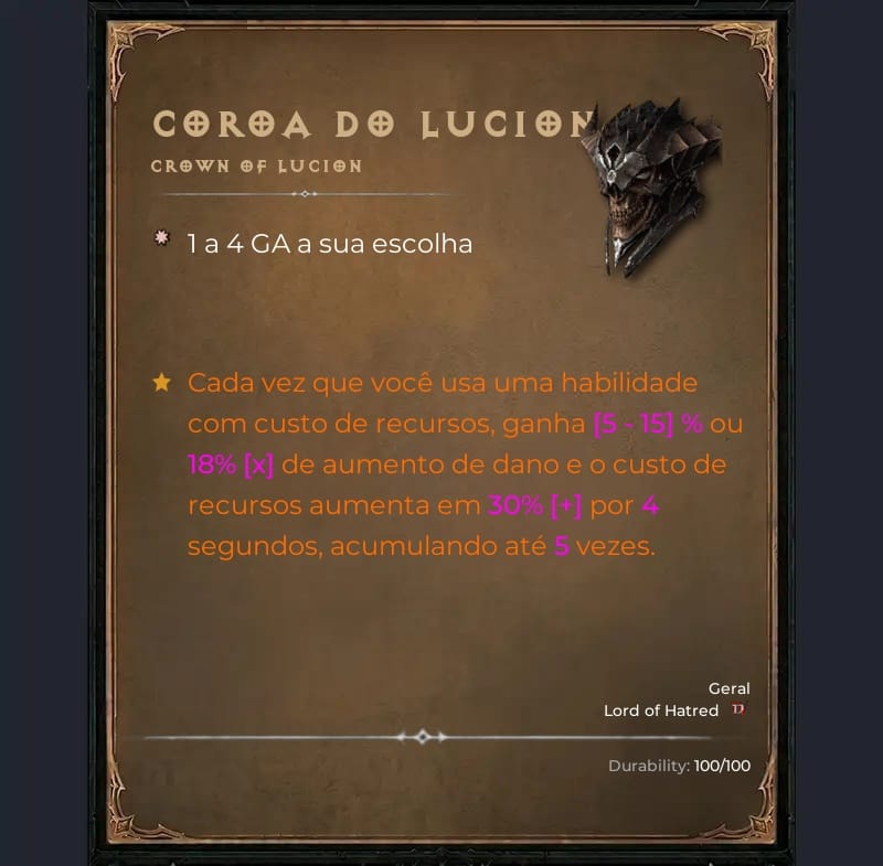 Coroa de Lucion (Crown of Lucion)