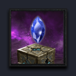 Gema Horadric Perfeita — Safira (Flawless Horadric Sapphire)