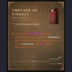 Vontade de Tibault (Tibault's Will)